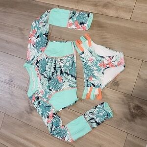 Long Sleeve Rash Guard Swim Suit